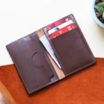 Goyal Leather Cardencia Luxe Card Holder – Chocolate