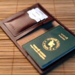 Voyago Leather Passport Holder Red Wine