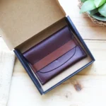 Goyal Leather Velastra Card Holder – Chocolate - Image 3