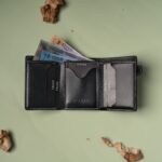 Goyal Leather Imperium Fold – Premium Trifold Wallet with Strap Lock Black - Image 4