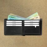 Executive Modern – Minimalist Black Leather Wallet with Secure Snap - Image 5