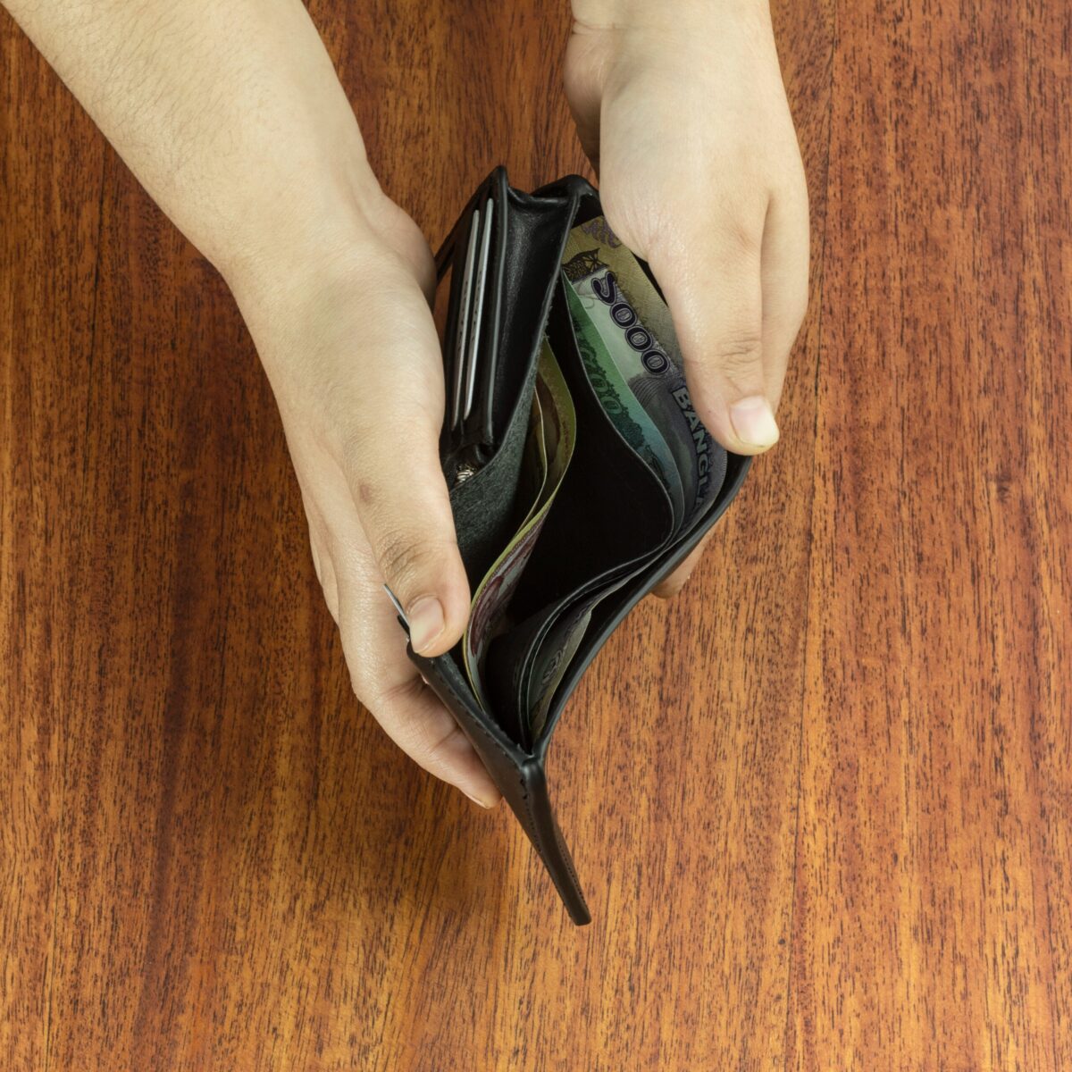 Napoleon Modern – Contemporary Leather Wallet Black - Image 2