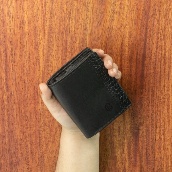 Napoleon Modern – Contemporary Leather Wallet Black