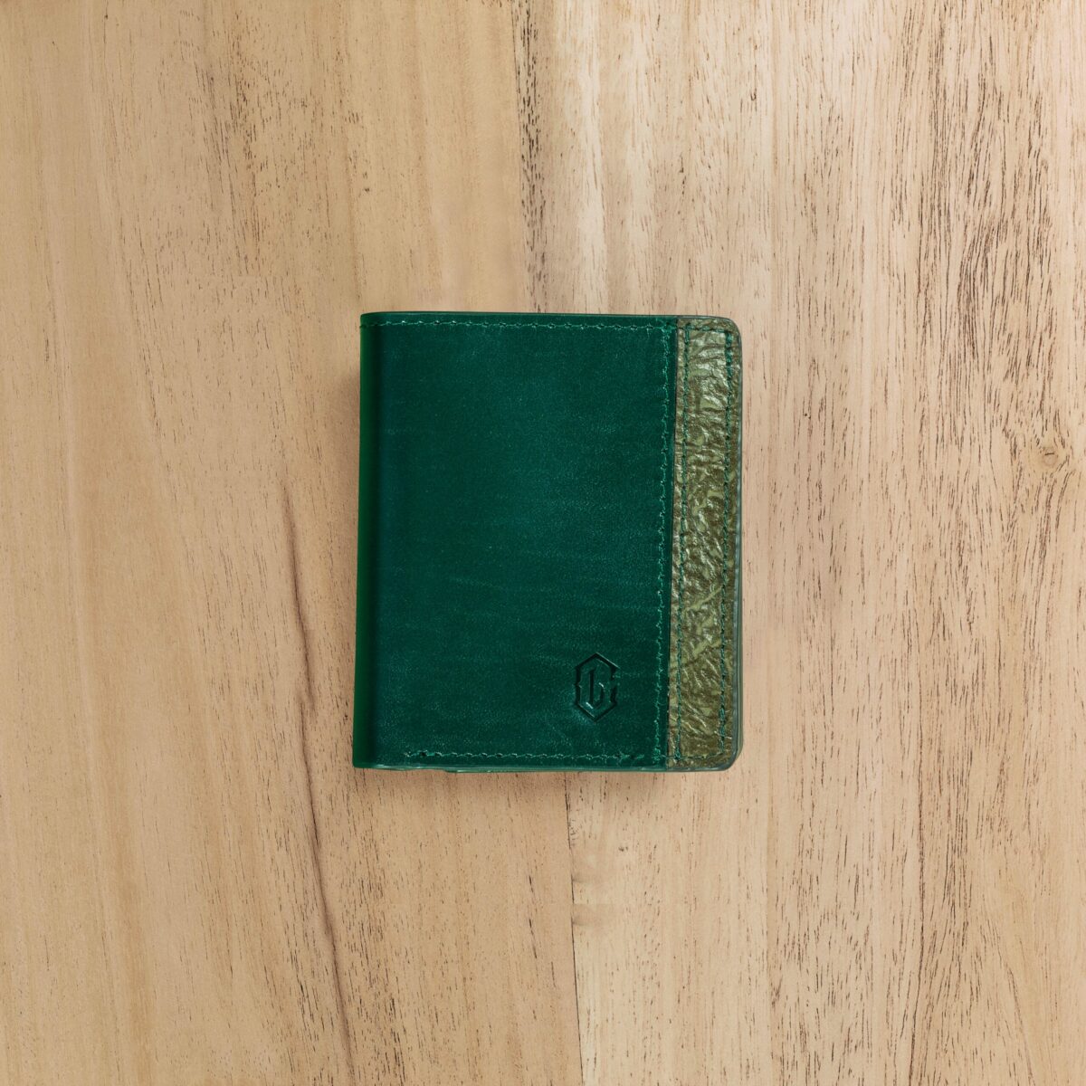 Napoleon Modern – Contemporary Leather Wallet Green - Image 4